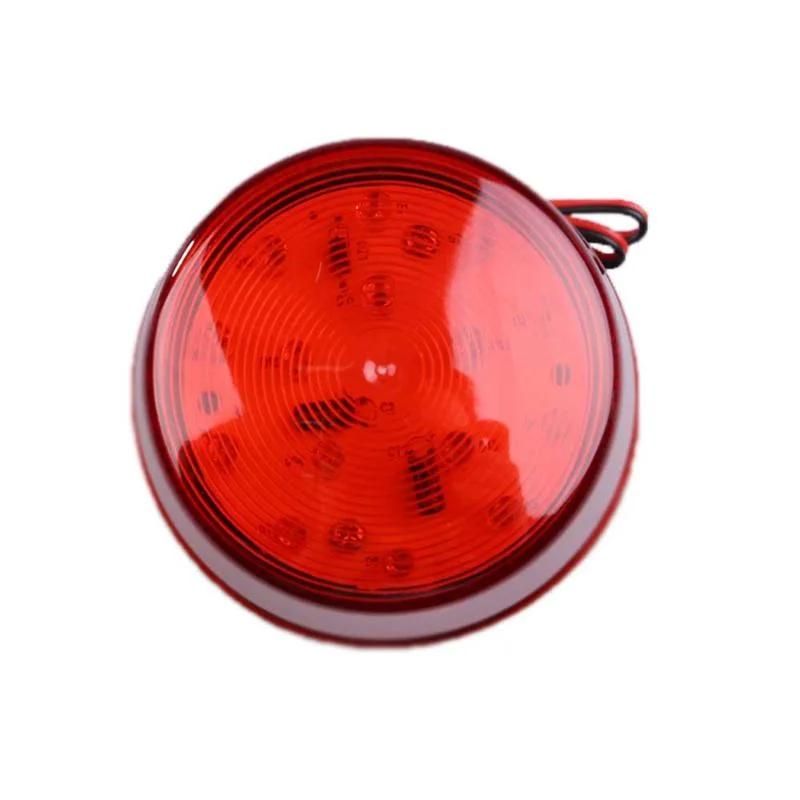 Red Yellow Blue LED Car Roof Strobe Light Beacon Flashing Warning Light Police Vehicle Truck Emergency Signal Lamp 12V/24V