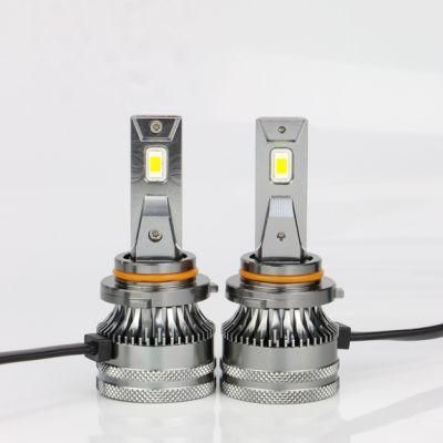 Weiyao High Quality V15 9006 60W 4500lumen Super Bright Car LED Lights 9005 9006 Bulb Auto Headlight Bulbs