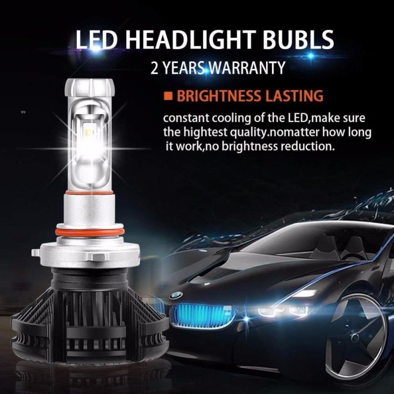 Super Bright Car Light Bulbs H11 9005 9006 H7 55W 8000lm X3 H1 H4 LED Headlight