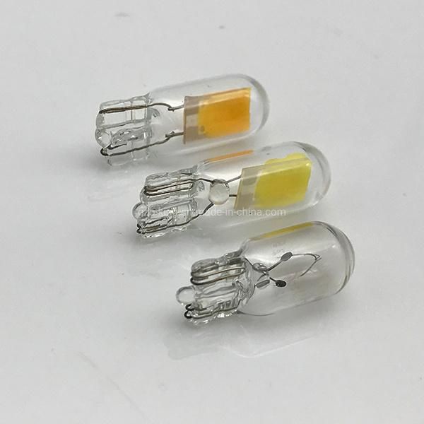 Halogen Bulb Size 2500K/5500K T10 W5w 194 COB LED Car Bulb