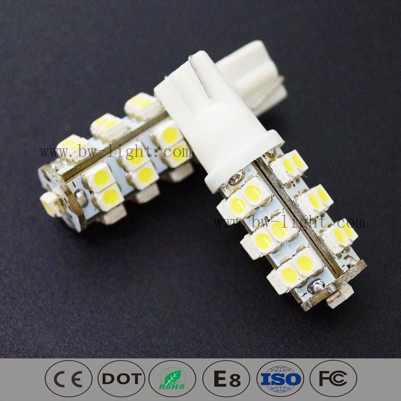 T10 194 168 2825 Warm White LED Car Bulb