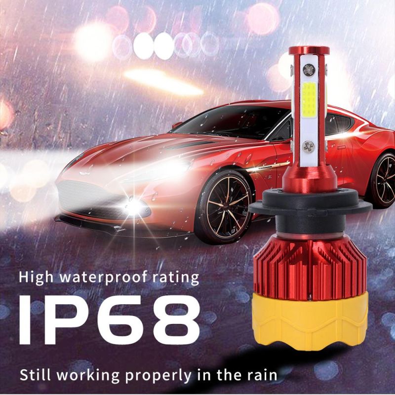 LED Car Light with H4 H7 H1 H3 H11 8000lm Auto Small Light