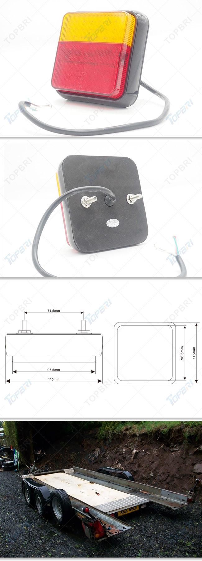 Amber Red LED Trailer Truck Stop/Indicator/Tail Auto Lamps