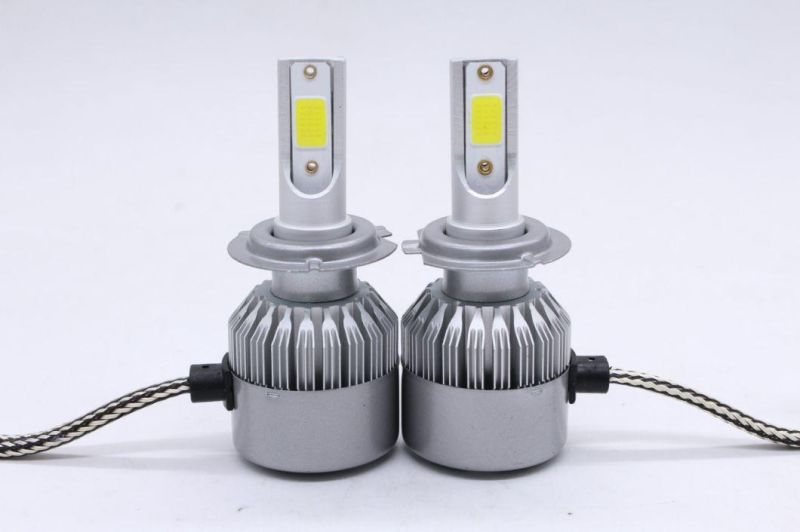 Wholesale Super Bright 12V 24V H7cheapest C6 LED Headlight Bulbs