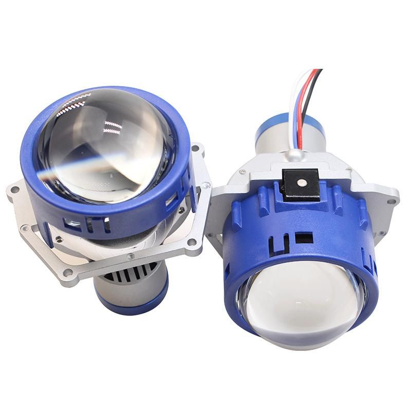 55W Bi LED Projector Headlight for Car/Motorcycle H/L Beam