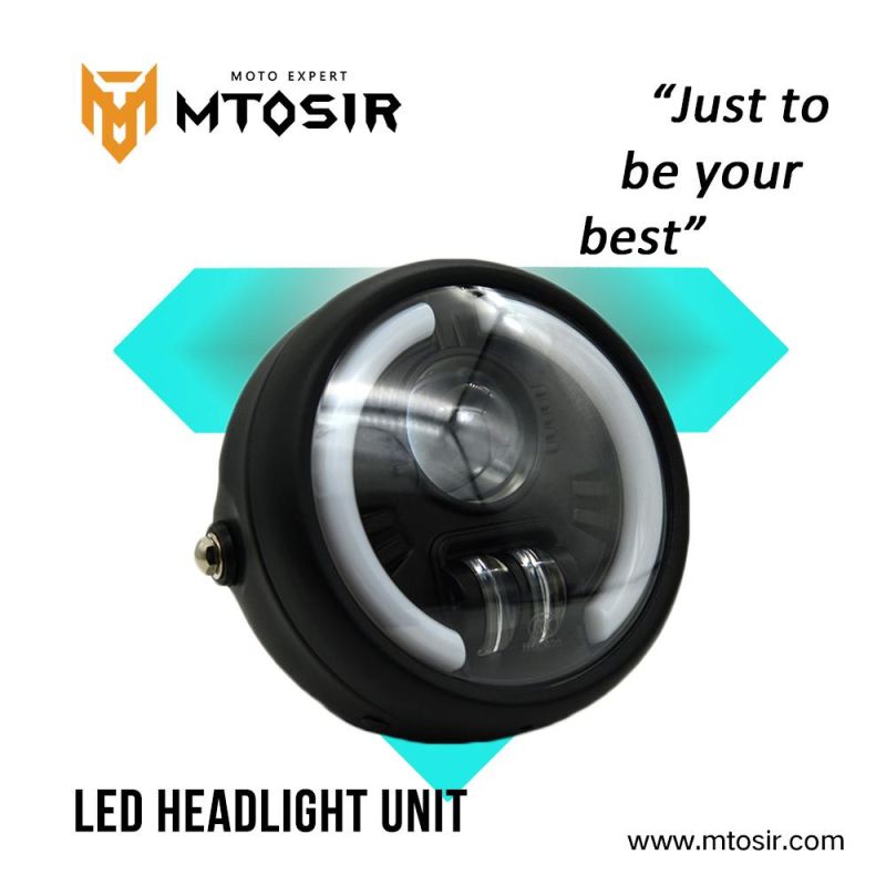 Mtosir 7 " Round High Beam Lower Beam DRL for Jeep Wrangler LED Headlight