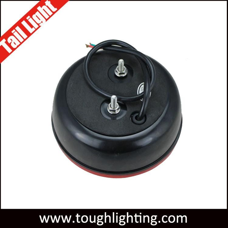 E-MARK Approved 12V Round LED Tail Rear Light for Lorry Truck Trailer