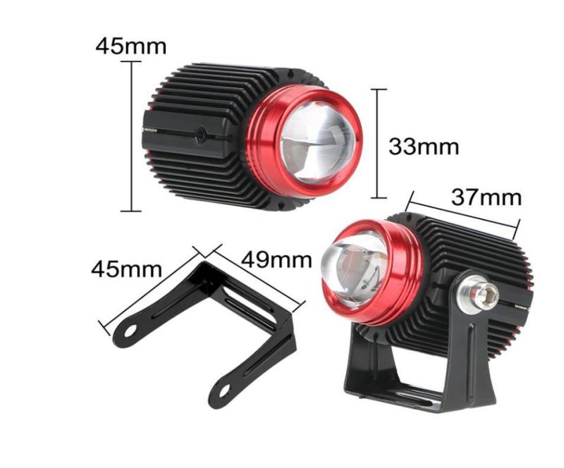 Motorcycle LED Lights Spotlight Light Headlamp Driving Lamp