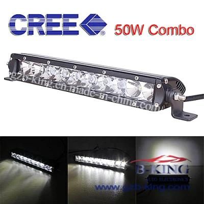 Super Slimsingle Row CREE 50W LED Light Bar