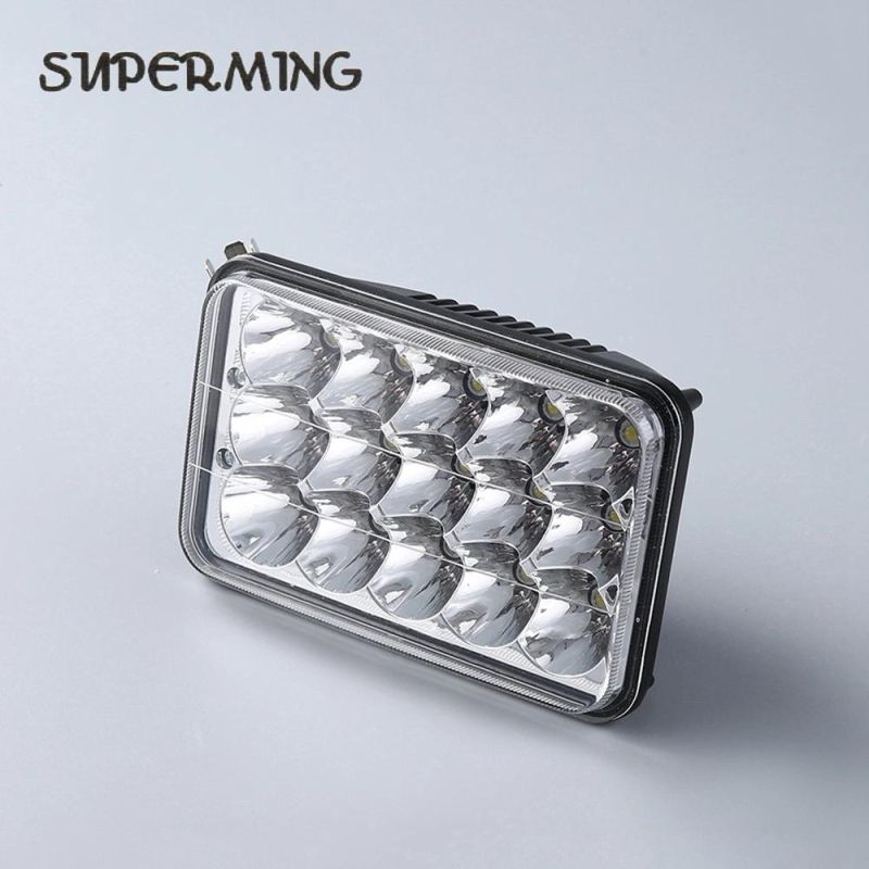 LED Headlamp High Power Truck 45W Square Truck 4X6 LED Headlights