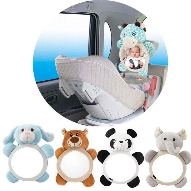 Cartoon Car Safety Seat Rear View Mirror Distorting Mirror