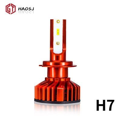 F2 Series 2 PCS LED H7 H4 Headlight Bulbs H1 H3 H8/9/11 9005/Hb3 9006/Hb4 9012 5202 880/881 H13 9007 9004 6500K Car Light 12V Auto Lamps