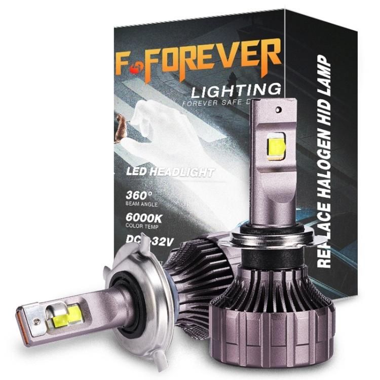 Luces Turbo LED Car Headlights H7 LED Bulb Car LED Focos LED H11 H1 H3 Hb4 Hb3 9005 9006 9004 H13 H4 LED