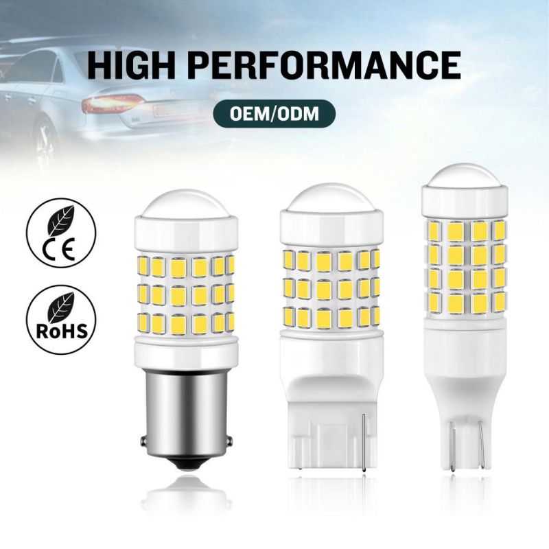 Super Bright 7443 7440 51SMD Auto LED Bulbs Used for Reverse Brake Tail Lights White Turn Light