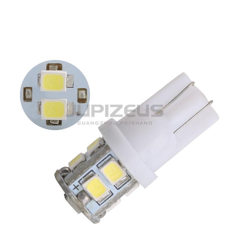 Car LED Light T10 W5w 168 194 2835 Chip 10 SMD LED Car Auto LED Color White Blue Red Side Wedge Light Lamp Bulb DC 12V