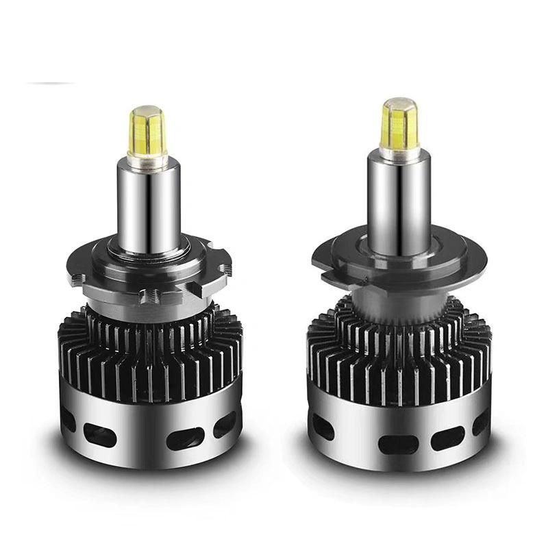 Six-Sided 360-Degree Luminous Car LED Headlight H1 H3 H4 H7 H11 Car Headlight Modified 9005 Bulb Headlight 9006