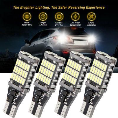 Car LED T15 3030 24SMD 12V 8W Car Bulb W16W LED 0.25A 6000K Wholesale Bright Reversing Lights T15 Canbus