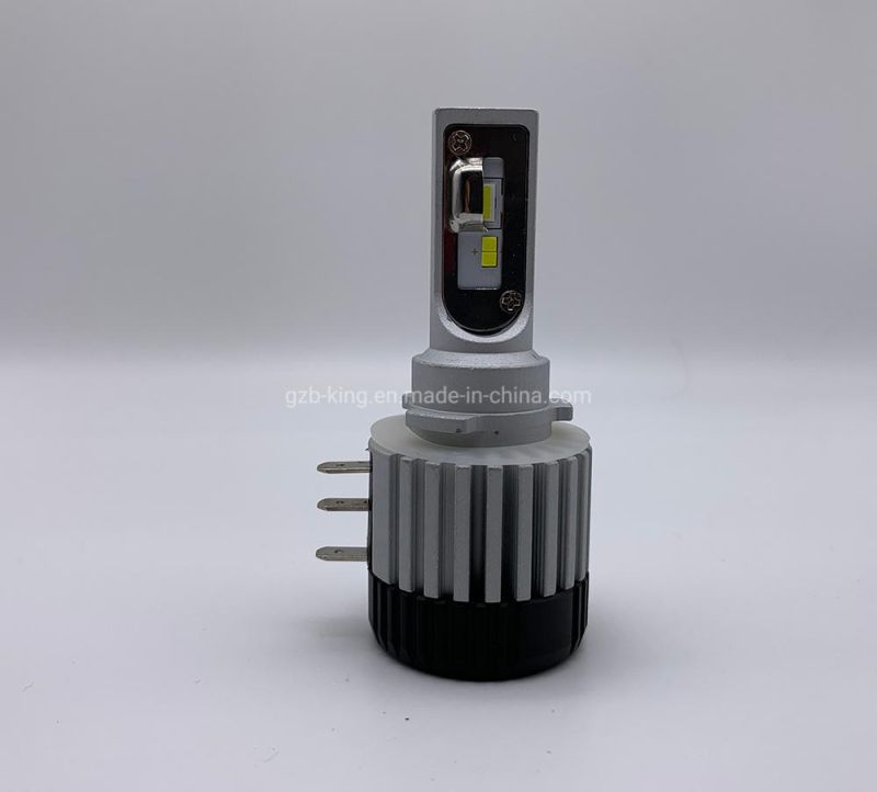 30W 6000lm Canbus Fan Built in H15 Car LED Headlight with DRL