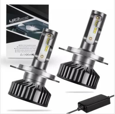 Manufacturerf2 C6 K5 LED Car Headlight H1 H7 H11 9005 9006 9012/Hir2 72W 8000lm The External Driver Fog Light for Most Car