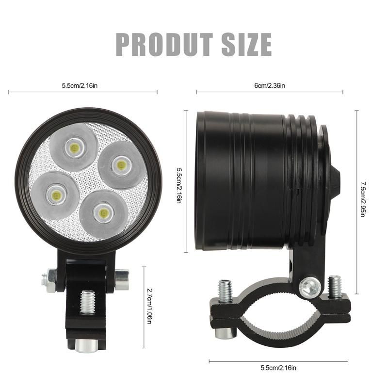 LED off-Road Driving Fog Light 6000K White LED Headlight Bulb