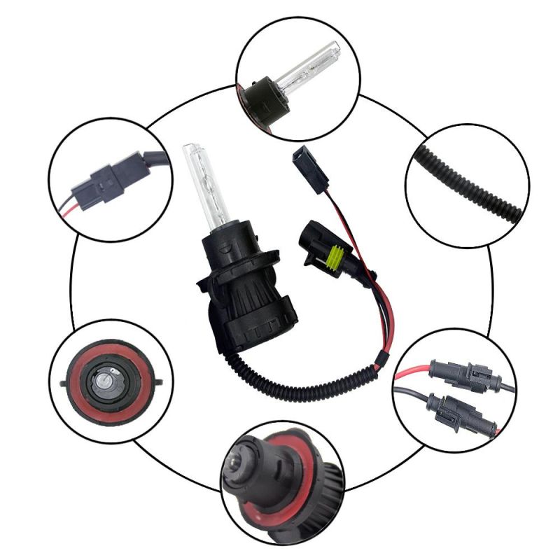 12V35W/55W Canbus H4 H/L HID Xenon Conversion Kit Headlight Slim Ballast H13 H/L Telescopic Bi-Xenon Lamp