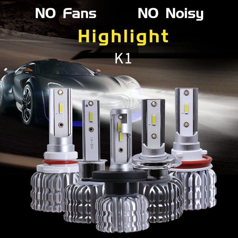 K1 H4 Brightest LED Headlights 4800lumen LED Headlights 12V DC