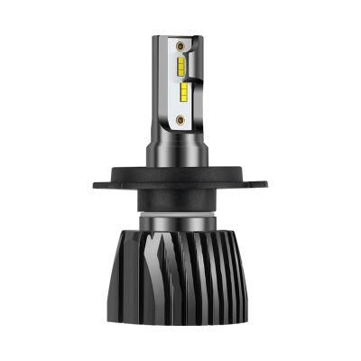 Weiyao V23 Advance Auto Parts Auto Lighting System H4 LED Headlight 5500lm 60W Car LED Lights H4 LED Headlight