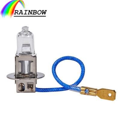 H3 12V 100W Halogen Lamp Xenon Bright Super White Dark Blue Quartz Glass Car Fog Headlight Auto Bulb