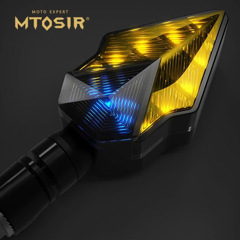 Mtosir for Honda Cbr250 LED Turning Signal Light High Quality Cg 160 LED Indicator Twister CB 650 LED Winker Light Motorcycle Accessories LED Light