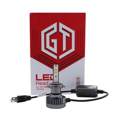 Gt3 LED Headlight for Auto Light 72W 12V 24 V8000lm