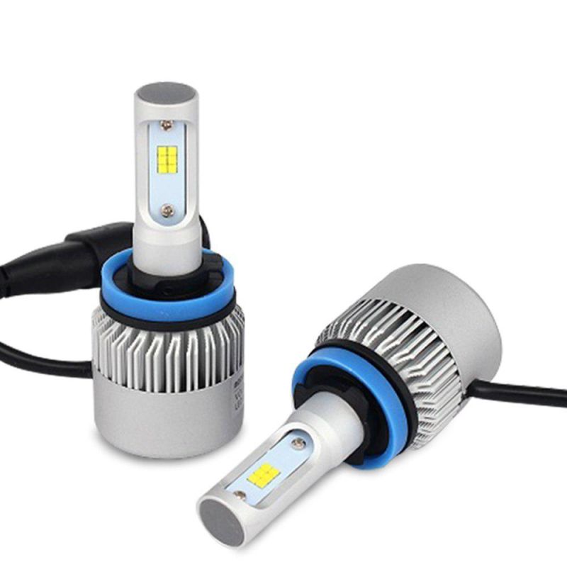 H7 Headlight LED H4 Bulb H1 H3 H11 880 9005 Hb3 9006 Hb4 Car Headlamp Kit 12V S2 Csp Light 36W 8000lm 6500K Auto Lamp Bulbs