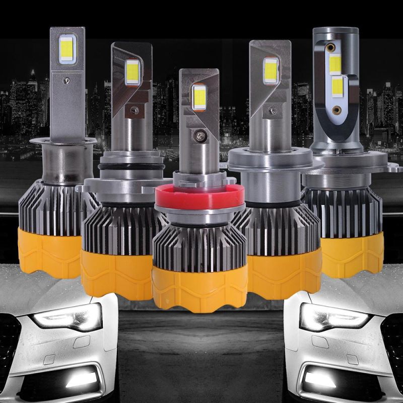 72W LED Headlight Canbus H7 H11 H1 Bulbs