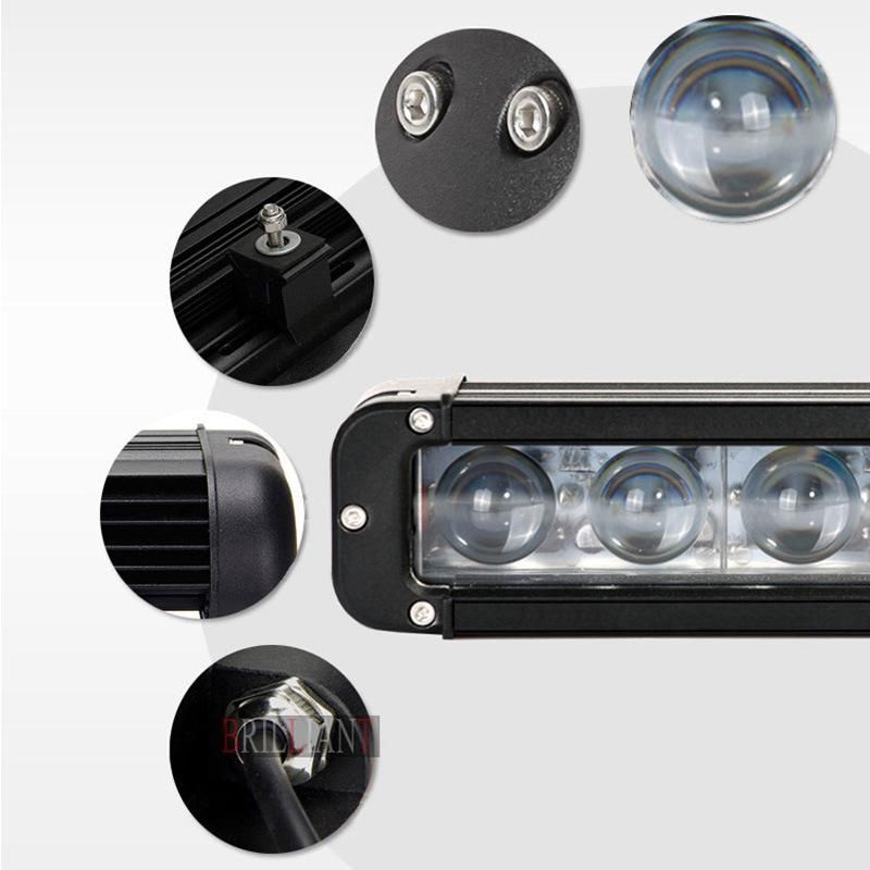 CREE 4D Lens LED Car Driving Lightbar 180W Bar Light