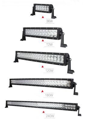 Offroad LED Light Bar Two Rows 4X4 36W 72W 120W 240W 288W 300W Waterproof 10-30V LED Work Light