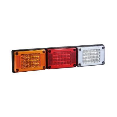 Good Supplier Waterproof 12V 24V Adr Rectangle LED Trailer Truck Tail Lights Auto Light