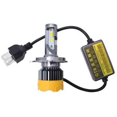 Wholesale H4 80W Super Bright LED Headlight Hight/Low Beam, H7 H11 Headlight Bulbs, Halogen Headlight Replacement, 6000K