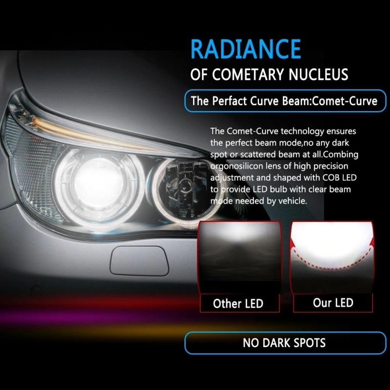 Auto Head Lamps C6 LED Headlight 9005 9006 9007 H1 H3 H4 H7 H11 Auto LED Light C6 LED Headlight