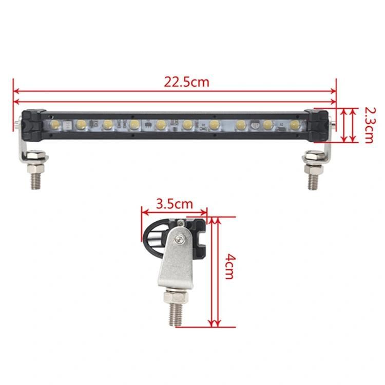 Waterproof Better Quality 10W 6000K IP 67 Spot Beam 4*4 for Unique Mini Single Rows LED Light Bar