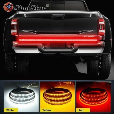 Sw71244820 48&quot; Tailgate LED Strip Light Waterproof Triple Row Triple-Color 5-Function with Turn Signal for Truck Pickup Van