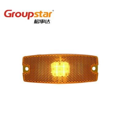 Good Supplier for LED Auto Lights High Quality Rectangle Trailer Outline Marker LED Side Marker Lamp Lights Truck Reflector Car Light