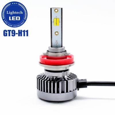 Gt9 Car Replacement Kit H11 3color LED Car Headlight for Motorcycle