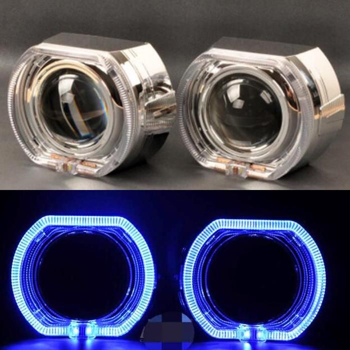 Projector Lens Shrouds Mask Cover LED Angel Eyes Halo Rings