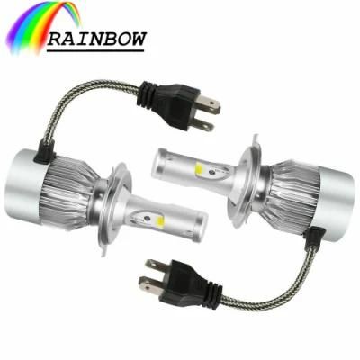 2PCS Dual Colors H11 H8 9006 Hb4 881 H27 H3 High Quality 3030 LED Auto Fog Lamp Car Anti Fog Light Bulb Foglamps Yellow White