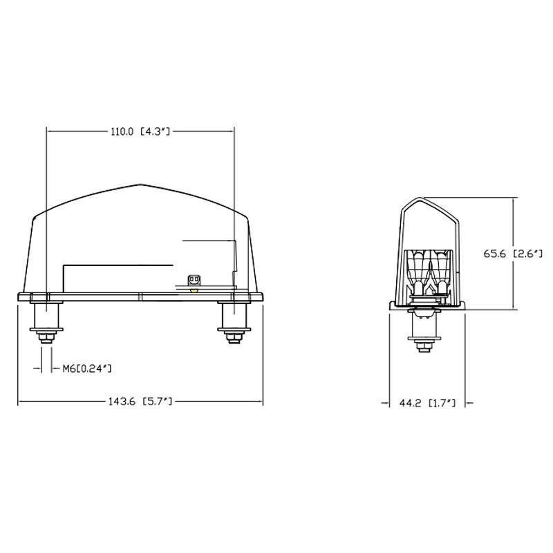 LED Motorcycle Tail Light Stop Lights Lm101