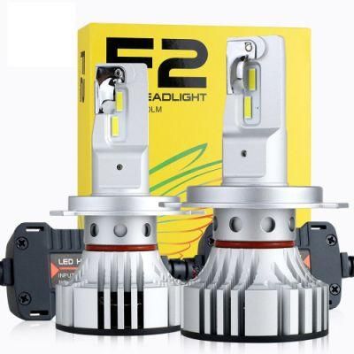 2X F2 Csp LED Headlight Headlight Bulbs Lamp Car Light 4800lm 6500K 4300K 3000K Auto Lamps