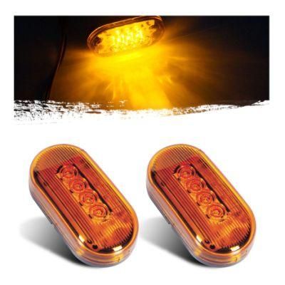 Rectangular LED Marker Lights Sealed Indicators Identification Lights