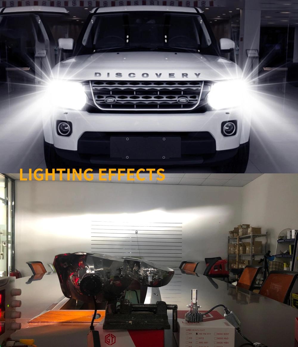 Lightech F2 Auto LED Headlight H7 with H15 9006 H11 LED Lamp Car Light