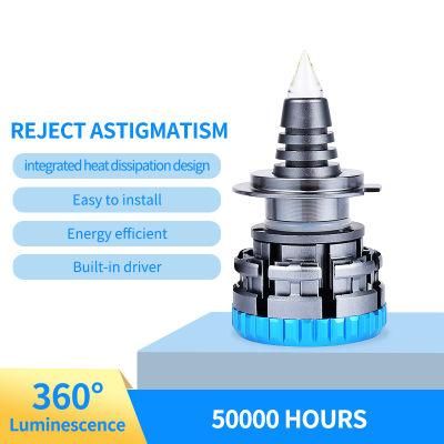 High Low Beam Car LED Headlight Bulbs 55W 11000lm H4 LED Headlight