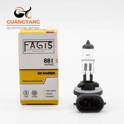 Fagis 881 Halogen Bulb H27W/2 12V 27W Headlight Lamp Factory