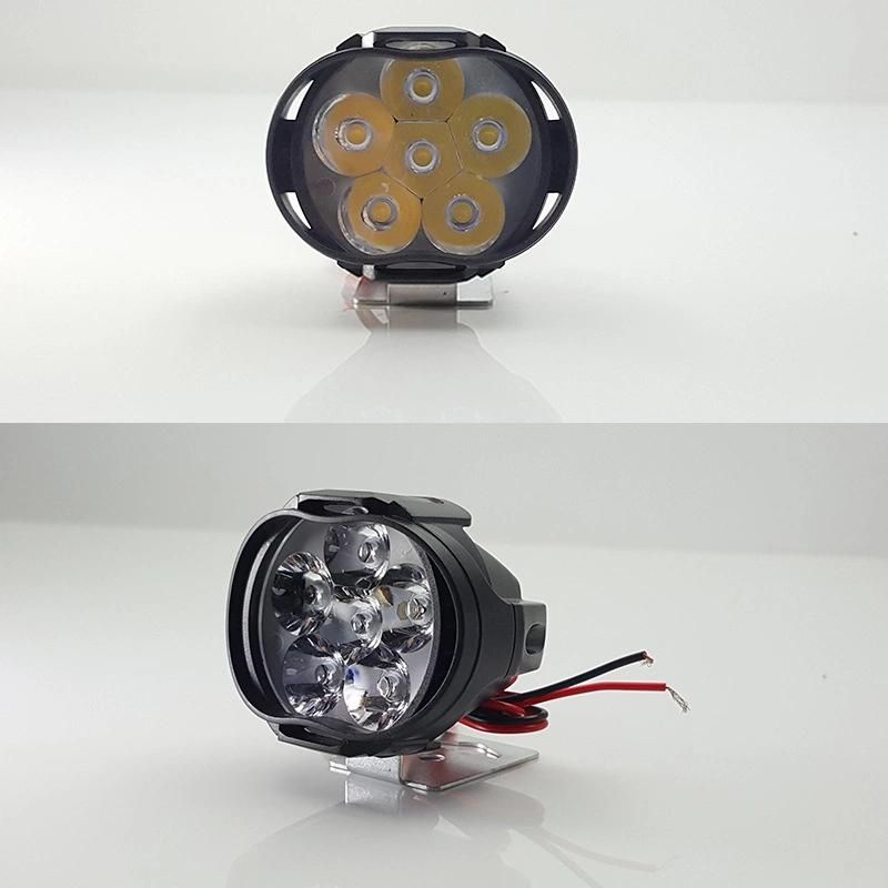 4 Inch Trucks Light Driving Lights for Motorcycle Forklifts LED Spotlights Blue Amber Color Car LED Work Light for 20W LED Warning Light